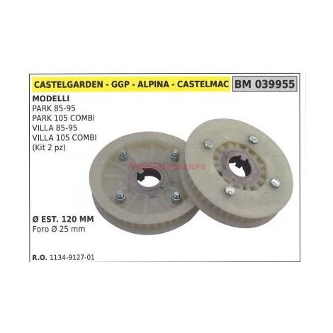 Puleggia per rasaerba tosaerba tagliaerba PARK 85-95 ALPINA 039955
