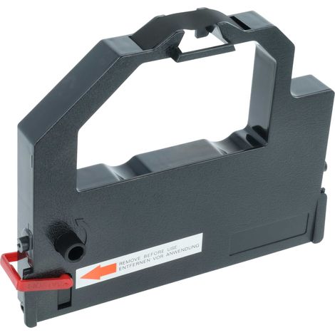 vhbw Ribbon Cartridge compatible with Wang HQ 300 Dot Matrix, Receipt Printer - Black Ink Ribbon (1/4)