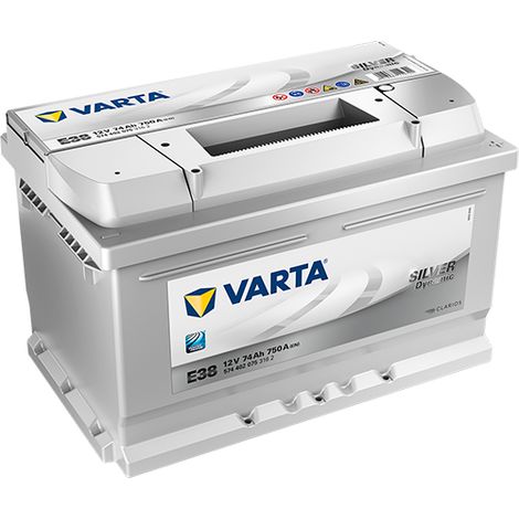 Varta 12V 74Ah de plomo-ácido 750A 278mm Varta