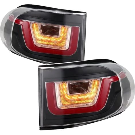 Luz trasera LED, visibilidad óptima, rendimiento fiable, compatible con Toyota FJ Cruiser 2007-2015, ahumada. (1/2)