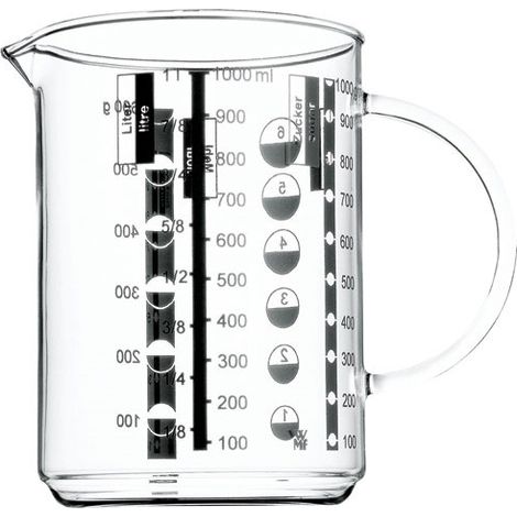 Verre Mesureur Wmf Gourmet 1l Précision Ultime & Durabilité Inox - Wmf