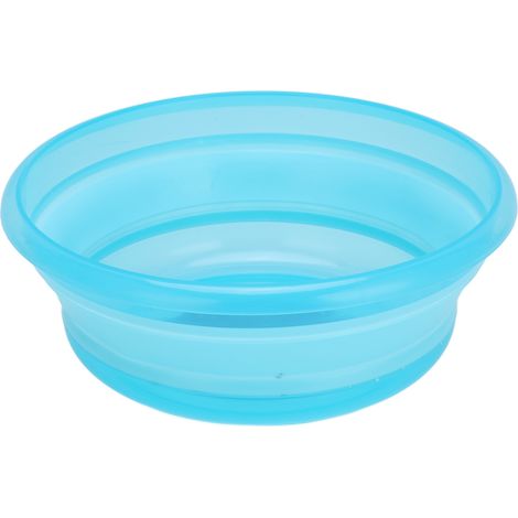 Bassin pliable portable multifonction pour voyage, maison, restaurant, lavage de légumes 25x25x9cm (1/5)