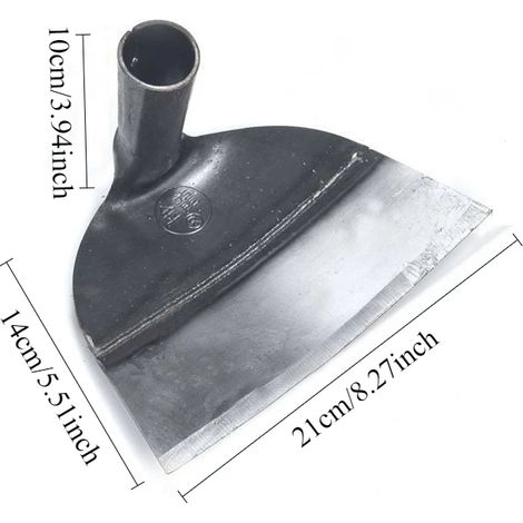 (Largeur 21 cm) Houe de désherbage, râteau de jardin, outil pour ameublir la terre, outil de plantation, de culture maraîchère et de labourage (1/5)