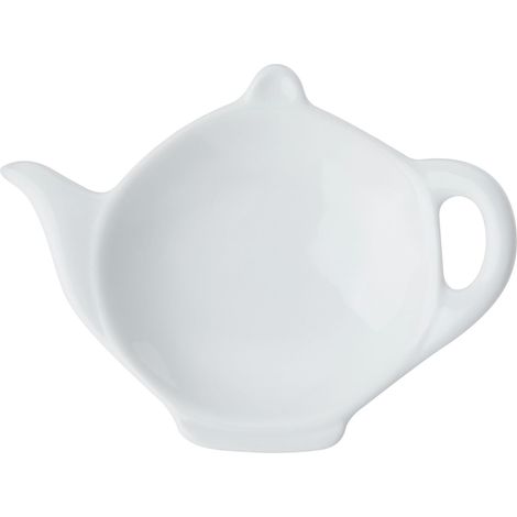 Mikasa portabustine in gesso porcellanato, 12 cm, bianco