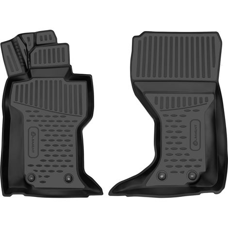 KIT TAPPETINI 3D COMPATIBILE CON JEEP Renegade, 2014 -, 4 pcs.  TAPPETINO IN GOMMA TPE  BORDO ALTO 3D ANTISCIVOLO IMPERMEABILE