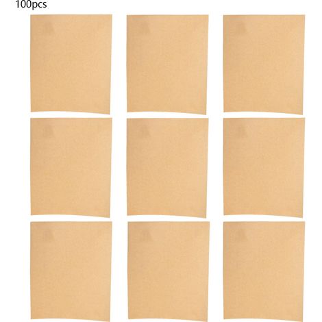 Papier abrasif CW 2000-2C P2000 Carbure de silicium Noir/Jaune 100 feuilles pour polissage auto et menuiserie (1/5)