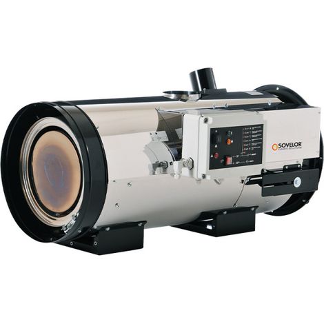 Chauffage à air pulsé CYNOX50GP avec brûleur gaz propane 49,9kW 4100m3/h combustion indirecte Sovelor