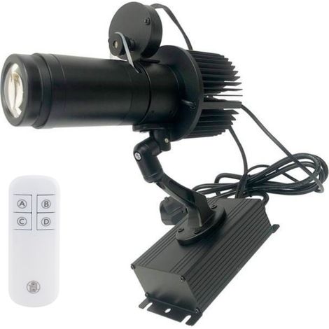 Spot LED GOBO 50W rotatif intérieur - Optique 20° - IP20