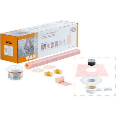 Set guarnizioni doccia installazione sanitari kerdi shower sk - schluter system