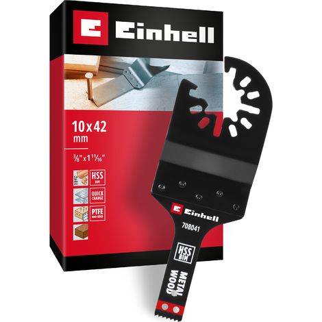 Einhell 708041 Tauchsägeblatt BIM Met, 10mm Bimetall Multifunktionswerkzeug-Zubehör-Set  10 mm  1 St (1/5)
