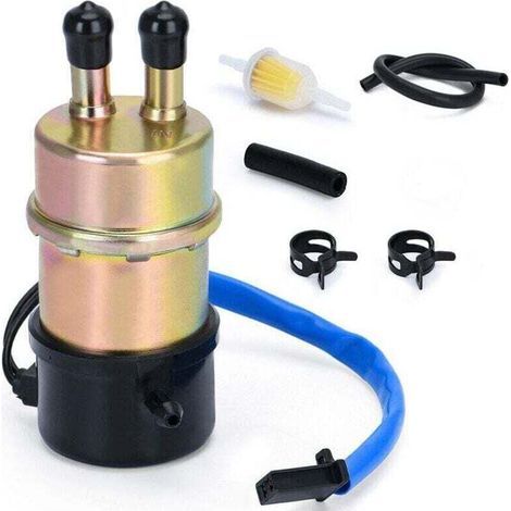 Pompe à Carburant électrique 12v pour Yamaha V star 650/1100 , XU,XVS650/XVS1100 //Virago 535/1000/1100 //Vmax 1200 //XJ600S Seca II //TZ250 - KZQ (1/4)