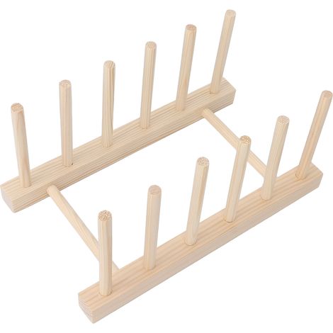 Présentoir à ongles en bois pour échantillons finis, support de décoration, cadre photo, étagère de présentation, rangement mural, bois naturel, style rustique, 5 pièces. (1/5)