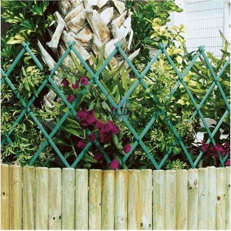 Grigliato in PVC verde 50x150 cm Grigliato in PVC Grigliato per esterni e terrazze Grigliato estensibile Grigliato decor (1/5)