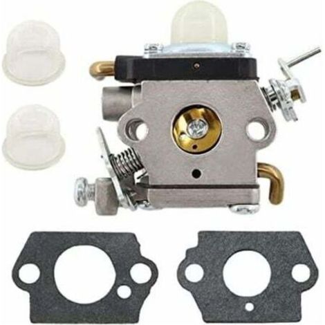 Carburateur adapté pour les taille-haies Husqvarna 122 HD60, 122 HD45, CHT220, Jonsered HT2223 et HT2218, avec le numéro de pièce 523012401. (1/5)