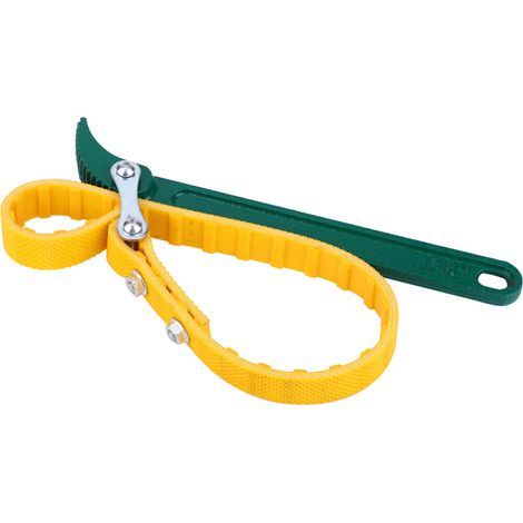 Clé à molette pour filtre à huile à courroie, outil manuel de réparation automobile, 20 cm (8 pouces)