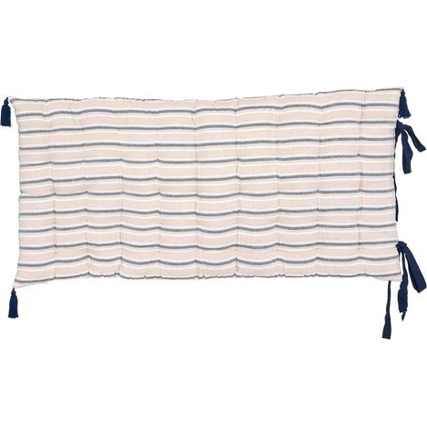 Matelas de Sol à Rayures "Groove" 60x120cm Bleu Marine