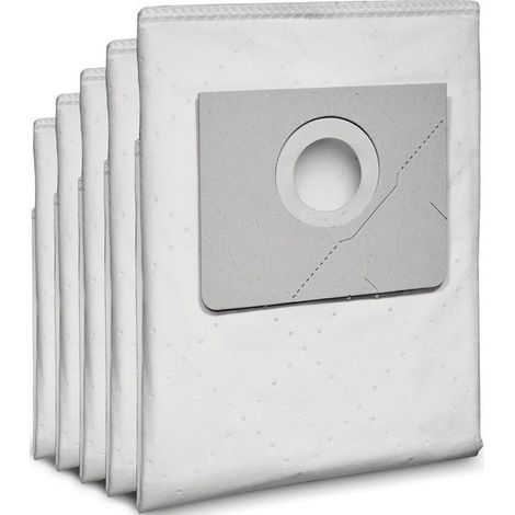 Kärcher Juego de 5 Bolsas Filtrantes Gris y Blanco