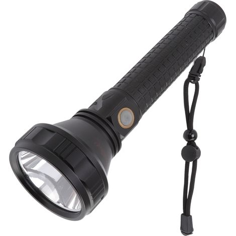 Lampe torche puissante SST40, trois modes d'éclairage, longue portée, lampe torche d'urgence pour les aventures en plein air, le camping et la randonnée. Idéale pour les aventures en plein air, le cam (1/5)