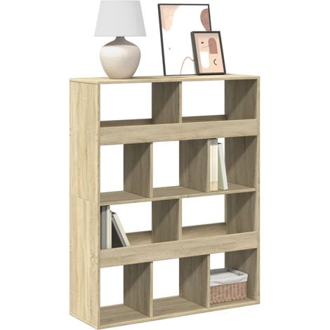 Bücherregal Sonoma-Eiche 100x33x125,5 cm Holzwerkstoff