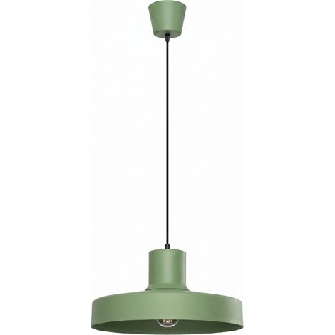 Hängeleuchten BILO Salbei 1xE27 35cm Stahl Sollux (1/5)