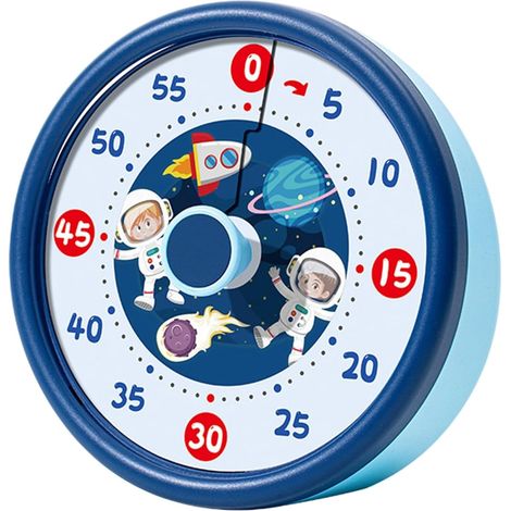 Minuteur Visuel Horloge Silencieuse de 60 Minutes (1/5)