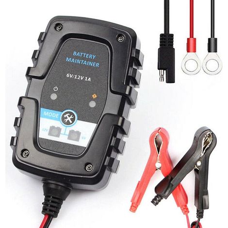 Chargeurs de batterie 12V et 6V pour voitures et motos. (1/5)