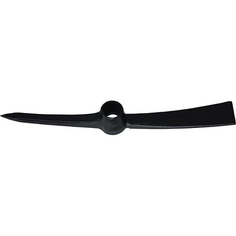 LEBORGNE Pioche terrassier TP 2,5 kg sans manche - pointe diamant et panne affûtée