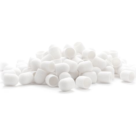 Embout abrasif Exo 13 mm/80, lot de 100. Embout dur blanc. (1/2)