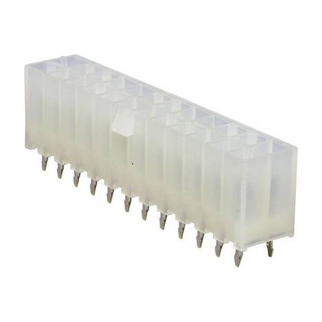 Molex Barrette femelle encastrable (standard) Nbr total de pôles 24 Pas: 4.2 mm 39281243 1 pc(s) Bag (1/2)