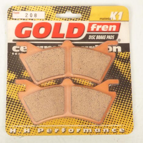 Bremsbelag Gold Fren für Quad Polaris 500 Sportsman Big Boss 6X6 (1/3)