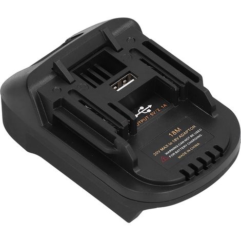 Adaptateur secteur/convertisseur de batterie, kit de conversion, connecteur d'alimentation pour station d'accueil, accessoire 18 V BPS18M (1/5)