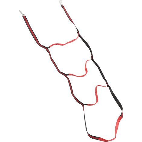 Rote Strickleiter für Schlauchboote, Kajaks, Kanus und Außenbordmotoren – 4 Stufen. (1/5)