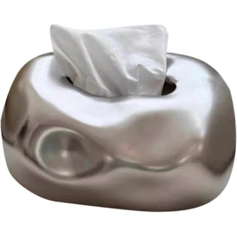 Boîte à mouchoirs en céramique, porte-serviettes élégant, étui à mouchoirs pour salon et salle à manger, boîte de rangement pour mouchoirs à la maison D (1/5)