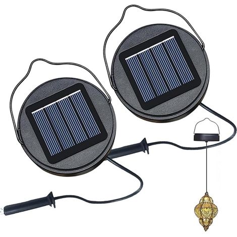 Ersatz-Abdeckung für Solarlaterne 2-teilige wasserdichte Abdeckung 7,6 cm Ersatzteile für Solarbeleuchtung für Außeneinfahrt, Terrasse, Garten, Veranda (1/5)