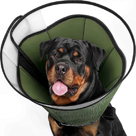 JIAJIEFANG XXL Weichhalsband für große Hunde – Wundschutz und Unterstützung der Wundheilung – Alternative zu Elektrohalsbändern (1/5)