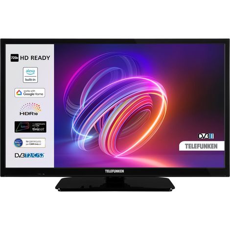 Telefunken TE40759B50V4F TV 101,6 cm (40") HD Wi-Fi Nero 250 cd/m²