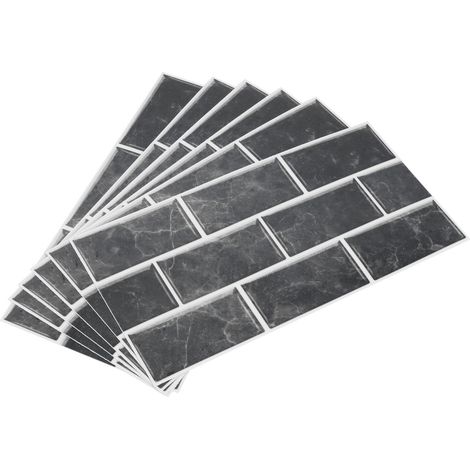 de 6 stickers muraux imitation carrelage résistants à l (1/5)