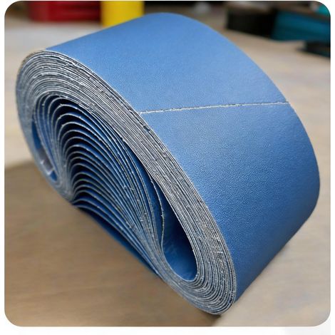 25 Pièces Bandes Abrasives 75 x 533 mm Grain 180 (1/5)
