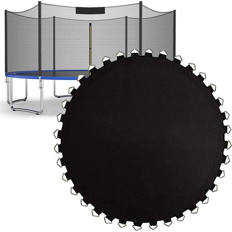 Lona de salto para trampolín, accesorio de repuesto para trampolín infantil de exterior - 244 cm/48 hebillas -Crezuo