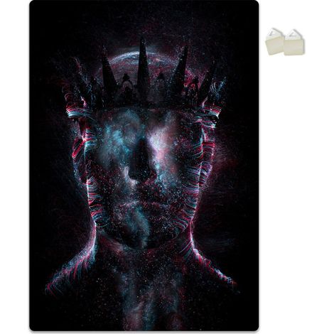 ABSTRACT COLOR - POSTER in PVC da 3mm - Misura: 70x100 cm