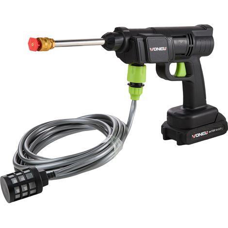 Electric Handheld Pressure Washer Cleaner with 2 Batteries (1/5)