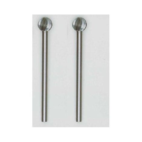 PROXXON 28725 2 FRAISES AEU TIGES EN ACIER VANADIUM 6 mm. GESS DE COUPE EN BOIS EN PLASTIQUE