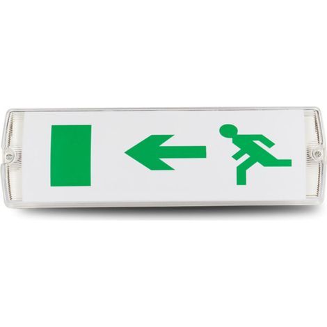 LED-Notbeleuchtung, Schutzart: IP20, Notausgangs-/Notsignal, beleuchtet (1/5)