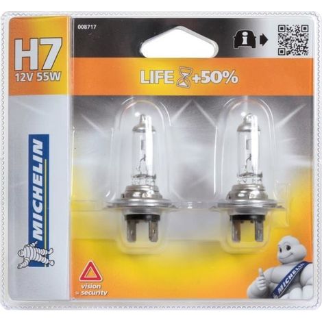 MICHELIN Life +50% 2 H7 12V 55W