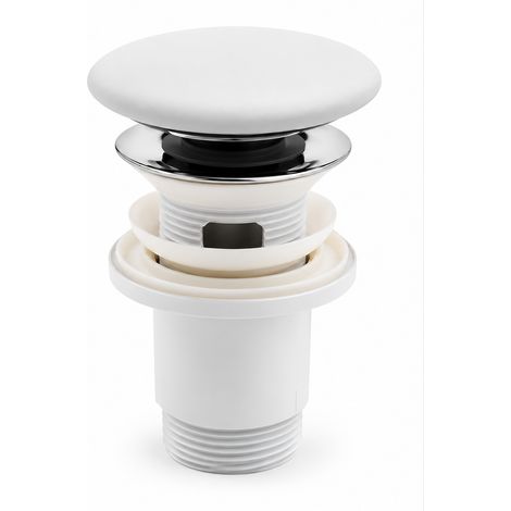 Piletta Scarico Click Clack per Bidet Infinity Nymo Bianco Opaco