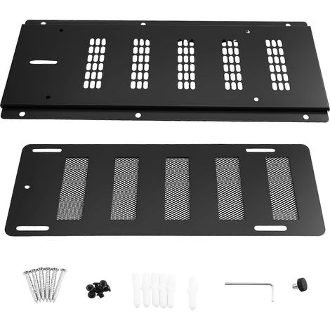 Grille de ventilation pour vide sanitaire, garage, grenier, maison, extérieur, mur de fondation (1/5)