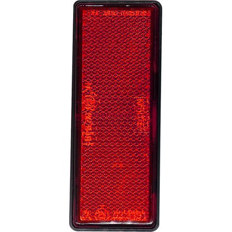 Lot de 10 réflecteurs arrière adhésifs rectangulaires pour remorque, camping-car, camion, train, yacht (1/5)