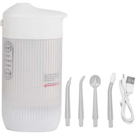Irrigateur Dentaire Portable Pression Élevée - Nettoyeur de Tartare et Blanchiment Dentaire (1/5)