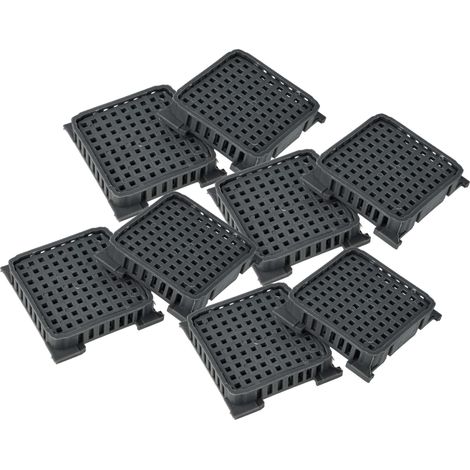 vhbw 8x filtro sostituisce Liebherr 7440021, 9096989, 9882429, 9882460, 988246000 per frigorifero - Filtro ai carboni attivi