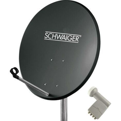 Système SAT sans récepteur Schwaiger SPI5501SET4 Nombre d'abonnés: 4 (1/4)